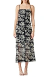 Endless Rose Embroidered Floral Open Stitch Dress