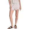 Endless Rose Floral Lace Shorts In White