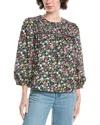 Endless Rose Floral Print Top In Multi