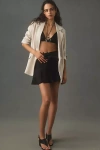 Endless Rose Flounce Hem Mini Skort In Black