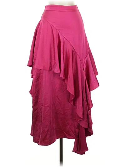 Endless Rose Formal Skirt In Burgundy