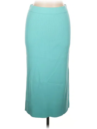 Pre-owned Endless Rose Formal Skirt In Teal