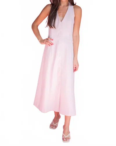 Endless Rose Halter Midi Dress In Blush In Pink