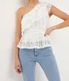 Endless Rose Harlow Blouse In White In White