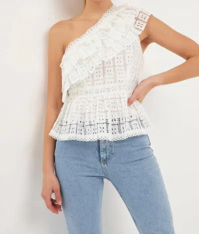 Endless Rose Harlow Blouse In White