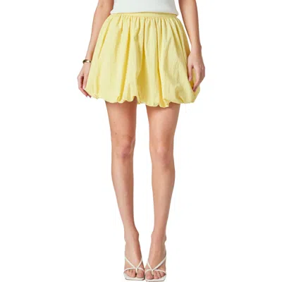 Endless Rose High Waist Bubble Miniskirt In Multi