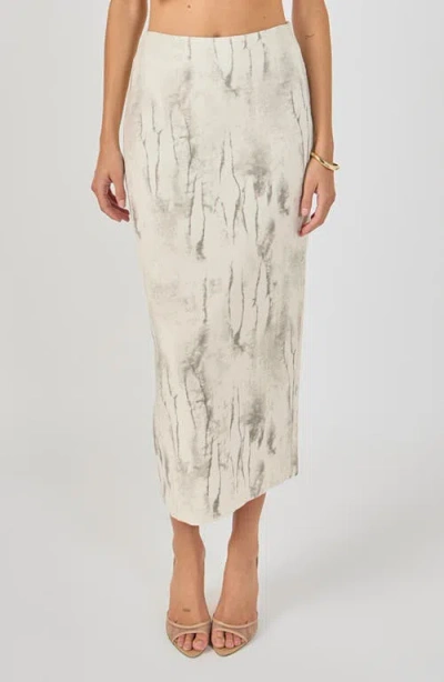 Endless Rose High Waist Maxi Skirt In Neutral