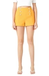 Endless Rose High Waist Sailor Shorts In Orange