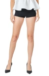 Endless Rose High Waist Shorts In Black