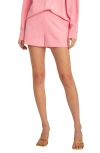 Endless Rose High Waist Shorts In Light Pink