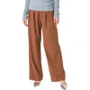 Endless Rose High Waist Wide Leg Pants In Brown