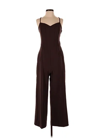 Pre-owned Endless Rose Jumpsuit In Brown