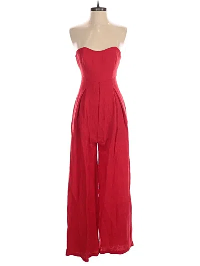 Pre-owned Endless Rose Jumpsuit In Red