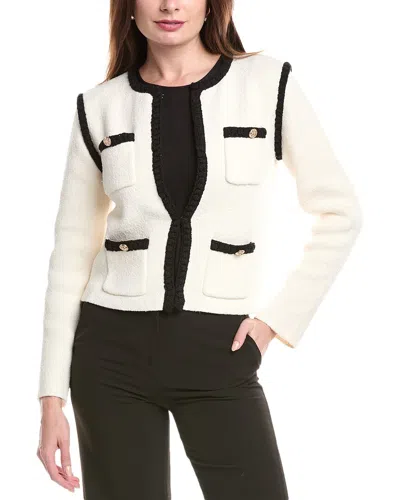 Endless Rose Knit Jacket In White
