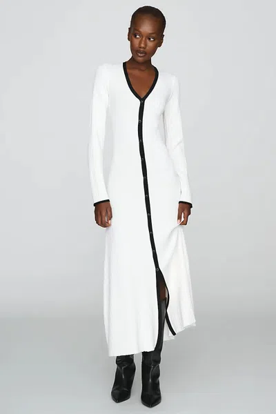 Endless Rose Knit Midi Dress In White