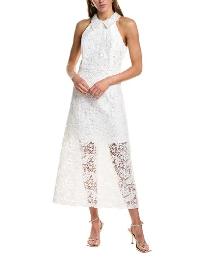 Endless Rose Lace Halter Maxi Dress In White