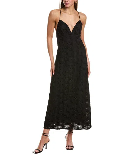 Endless Rose Lace Spaghetti Strap Maxi Dress In Black