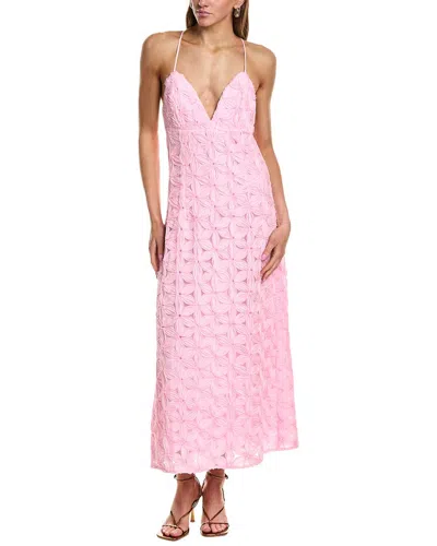 Endless Rose Lace Spaghetti Strap Maxi Dress In Pink