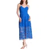 Endless Rose Lace Spaghetti Strap Midi Dress