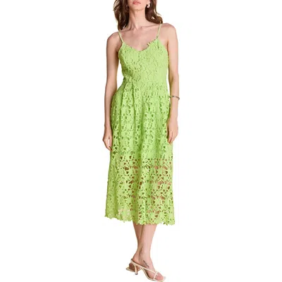 Endless Rose Lace Spaghetti Strap Midi Dress