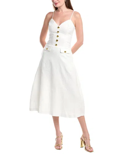 Endless Rose Linen Midi Dress