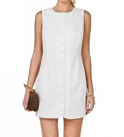 Endless Rose Lola Mini Dress In White