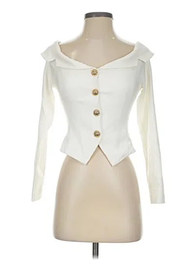 Pre-owned Endless Rose Long Sleeve Blouse In Ivory