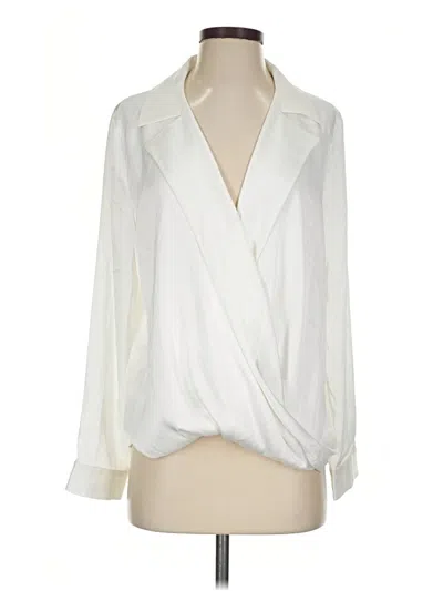 Pre-owned Endless Rose Long Sleeve Blouse In Ivory
