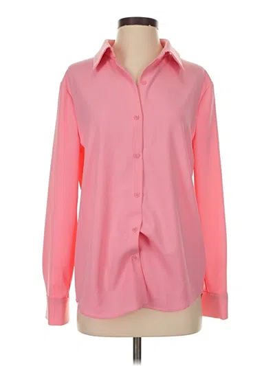 Pre-owned Endless Rose Long Sleeve Blouse In Pink