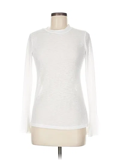 Pre-owned Endless Rose Long Sleeve Top White Turtleneck Tops