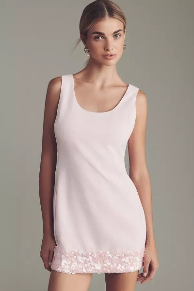 Endless Rose Low-back Sequin Mini Dress In Pink