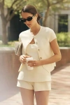 Endless Rose Low-rise Micro Shorts In Neutral