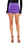 Endless Rose Mini Skort In Purple