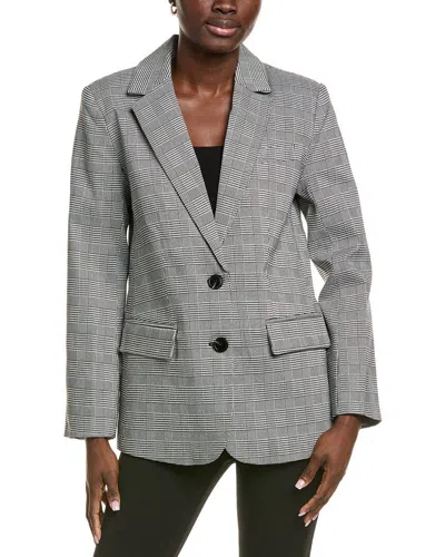 ENDLESS ROSE ENDLESS ROSE OVERSIZED PLAID BAZER