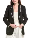 Endless Rose Pearl Trimmed Blazer