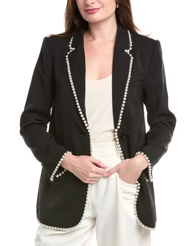 Endless Rose Pearl Trimmed Blazer