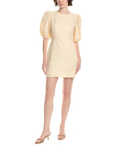 Endless Rose Plaid Mini Dress In Neutral