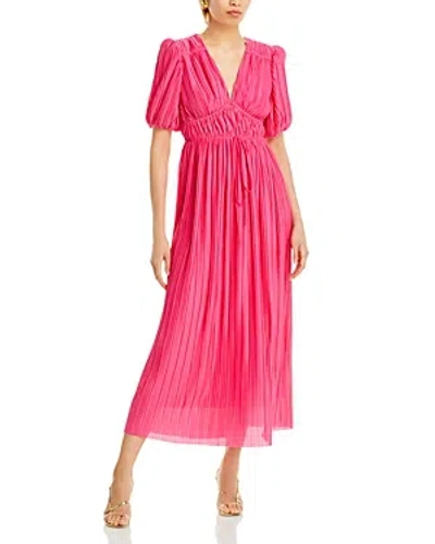 Endless Rose Pleated Maxi Dress In Pink
