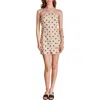 Endless Rose Polka Dot Cotton & Linen Mini Sundress