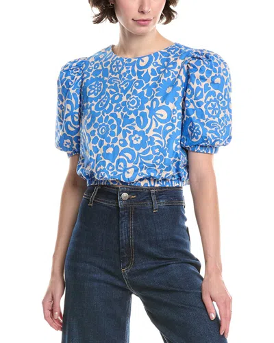 ENDLESS ROSE ENDLESS ROSE PRINTED ELASTIC TOP