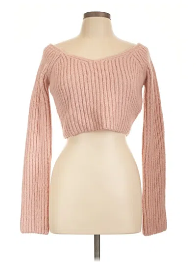 Endless Rose Pullover Sweater In Pink