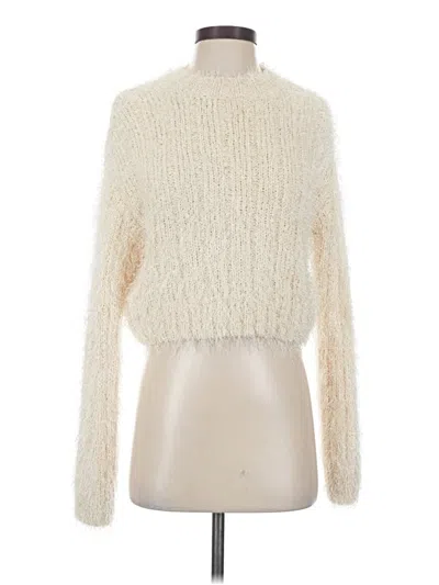 Pre-owned Endless Rose Pullover Sweater In White