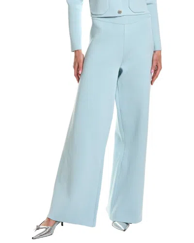 Endless Rose Relax Fit Knit Pant In Blue