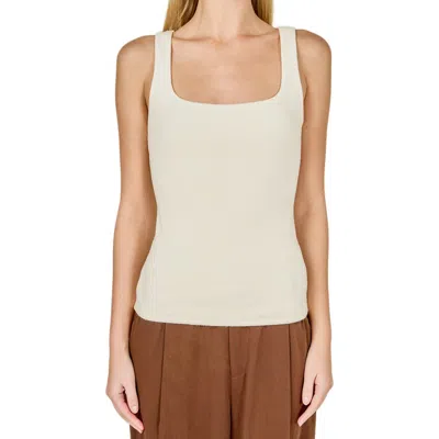 Endless Rose Rib Tank In Neutral