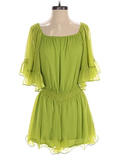 Endless Rose Romper In Green