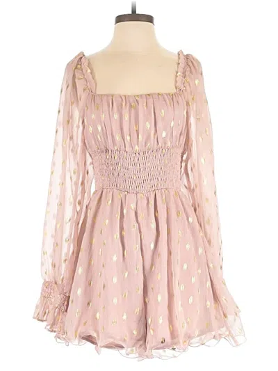 Pre-owned Endless Rose Romper In Pink