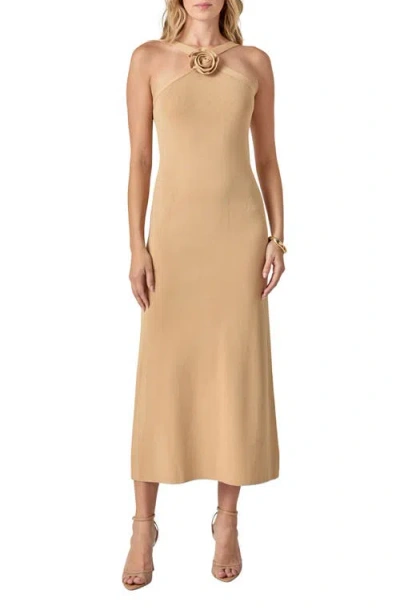 Endless Rose Rosette Knit Maxi Dress