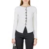 Endless Rose Ruffle Knit Top In White