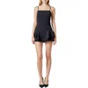 Endless Rose Ruffle Sleeveless Romper In Black