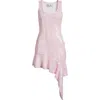 Endless Rose Sequin Cascade Ruffle Dress In Pink
